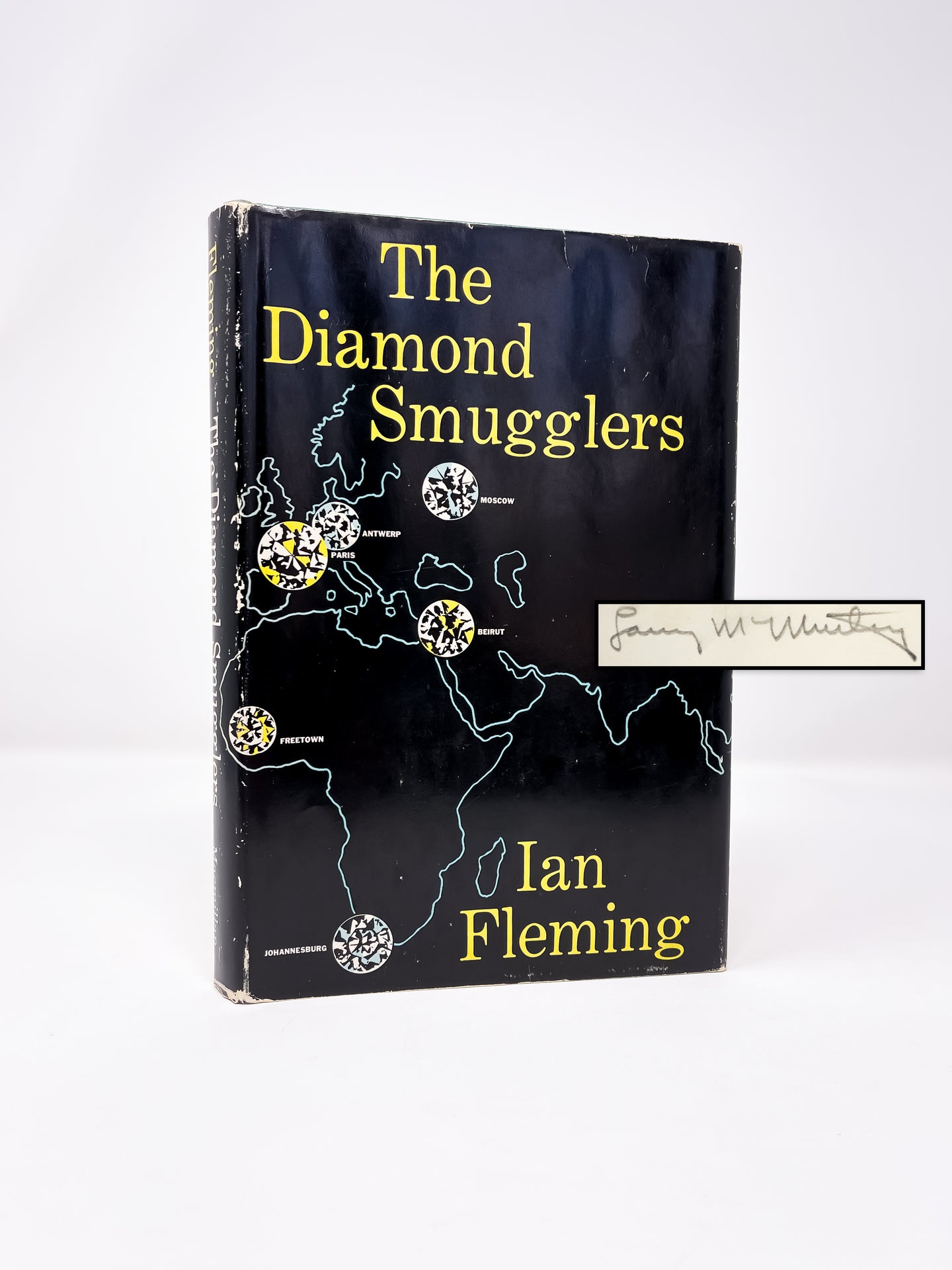 Larry McMurtry's first edition of The Diamond Smugglers by Ian Fleming