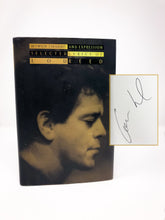 Load image into Gallery viewer, A signed first edition of Between Thought and Expression by Lou Reed
