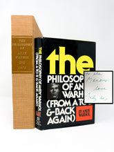 Load image into Gallery viewer, A signed and inscribed first edition of The Philosophy of Andy Warhol
